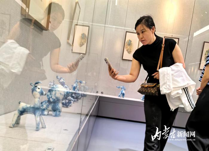 沿黄九省区民间工艺美术精品展在内蒙古美术馆开展 第5张