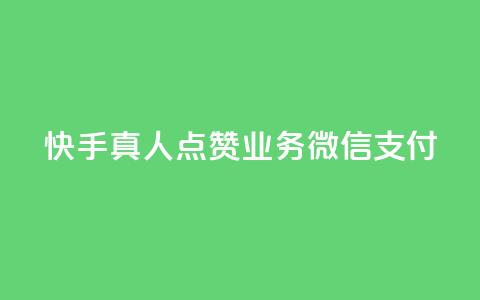 快手真人点赞业务微信支付,dy粉业务 - 1毛钱10000播放量快手创业 ks粉丝业务卡盟 第1张